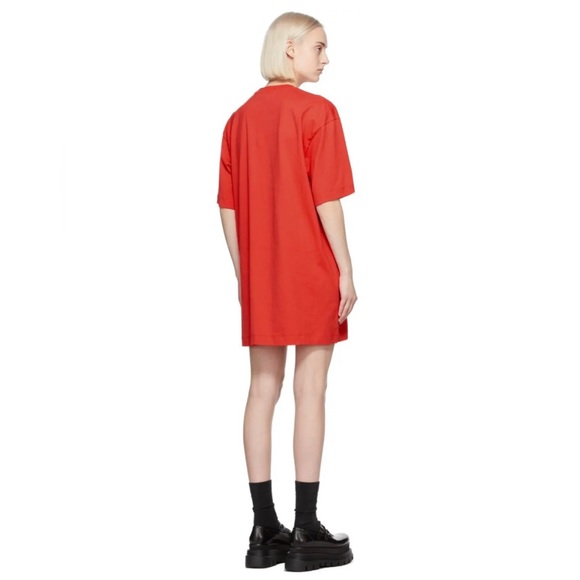 MSGM
Milano' Brush Logo Dress - Strawberry Red Size XS - Picture 6 of 9